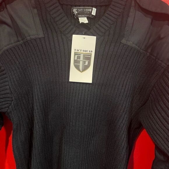 Tact Squad Acrylic Commando V-Neck Sweater - Picture 7 of 9